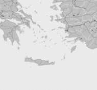 Storm report map of Greece