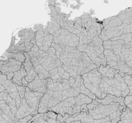 Mapa burzowa Niemiec