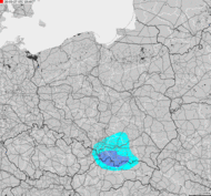 Severe weather alert for Poland