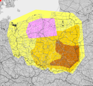 Severe weather alert for Poland